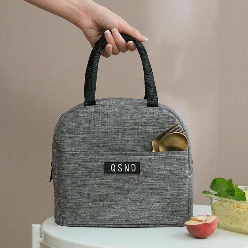 Sac à déjeuner Portable nouvelle boîte à déjeuner isotherme thermique sac à main Bento poche dîner conteneur école sacs de stockage de nourriture