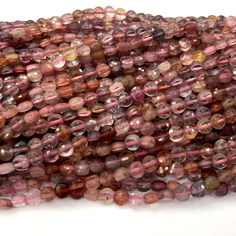 Naturale Genuino viola rubino blu Zaffiro Allentati Rotondi Sfaccettato Perline 8 millimetri 15 "06325