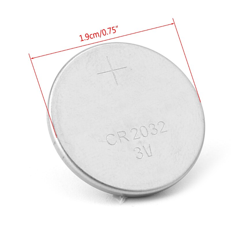 1Pc CR2032 CR 2032 Button Cell Coin Battery For Calculator Scale Remote Watch 3V