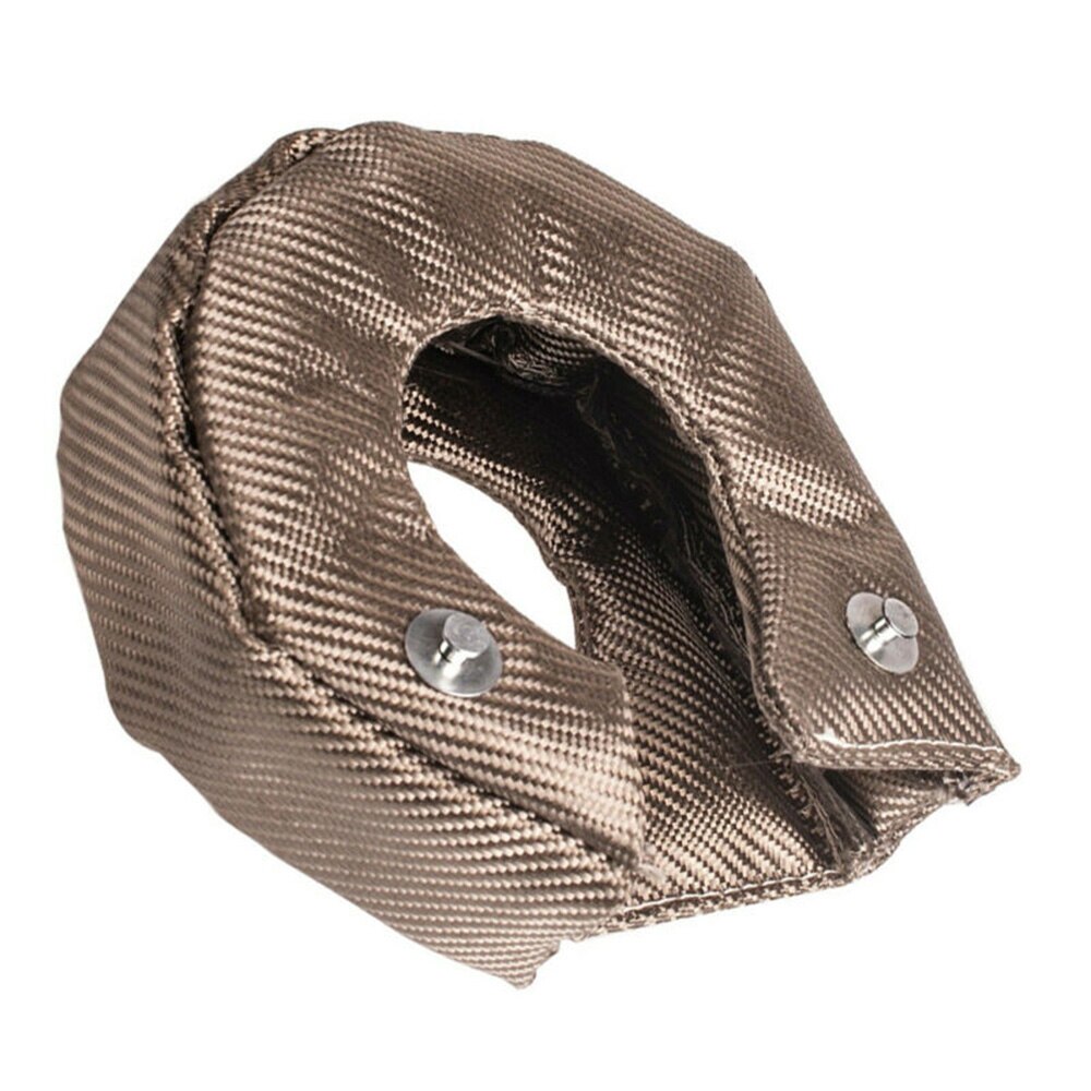 Manta Turbo de fibra de titanio, protector de calor, barrera de envoltura de repuesto, con sujetadores