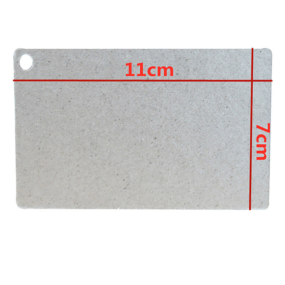 Piezas de reparación de horno microondas de , láminas de placas de Mica de 11x7 CM para Galanz, 1 unids/lote