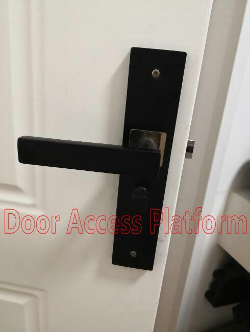 Matt Black Lock for Home Bedroom lock, Home access control system,Home safe locker open door wooden door mechnical key Metal