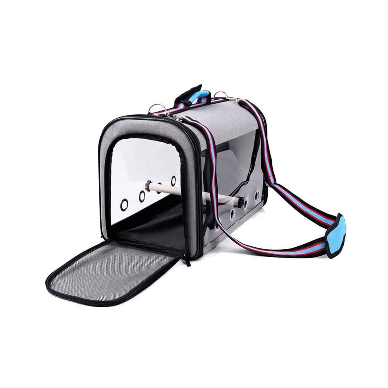 Bird carry Bag Bird Travel Cage Suitcase Portable Lightweight Breathable Bird Perch Space Backpack