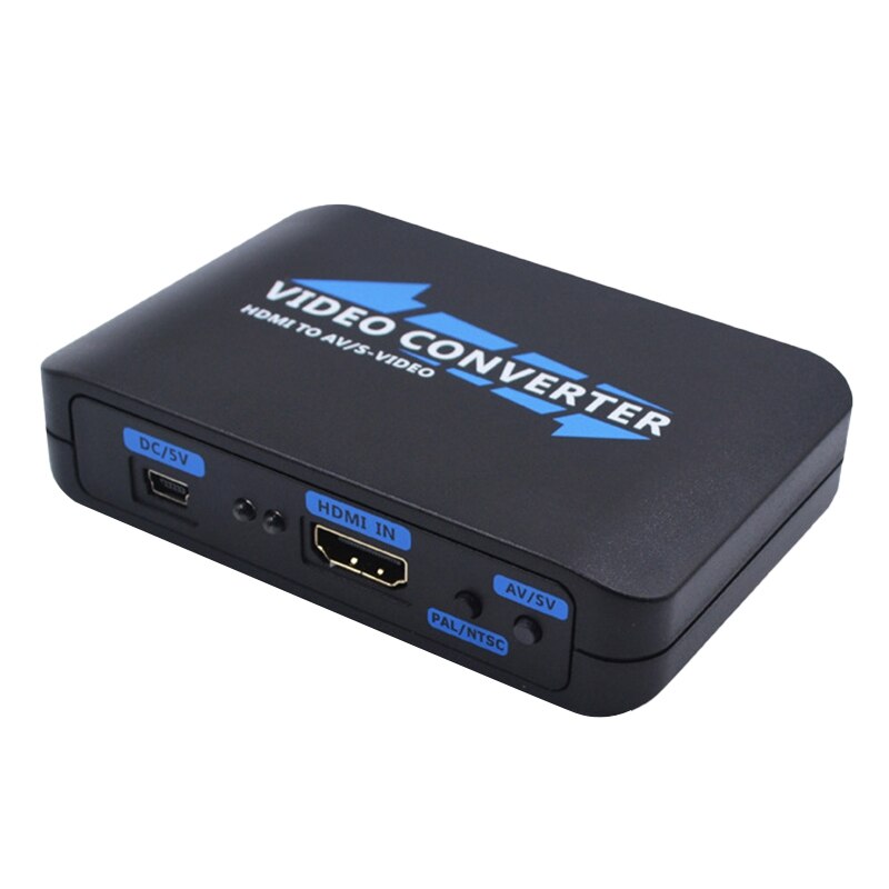 HDMI to AV/S-Video Cnverter Computer to Monitor Power Amplifier HDMI Converter to AV S-Video HDMI Adapter