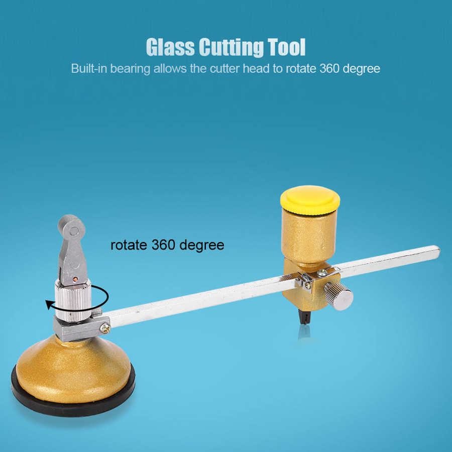 Cutter Tool Adjustable Circular Cutting Tool 360° Rotation Circle Cutter Compass 15 75Inch Diameter