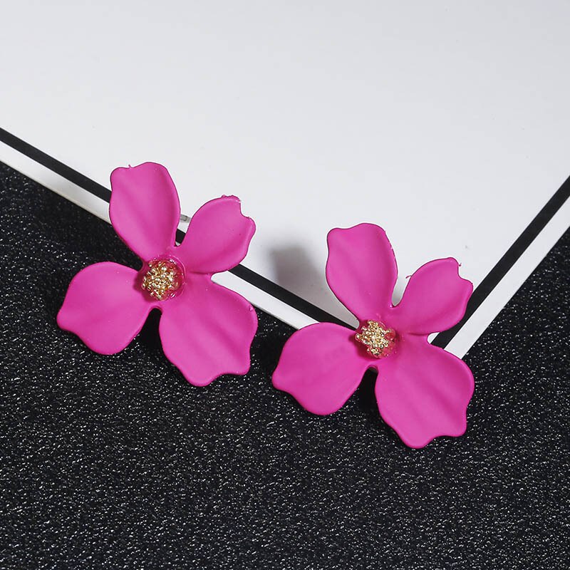 Leuke Kleine Daisy Bloemen Stud Oorbellen Voor Vrouwen Koreaanse Sweet Crystal Flower Earring Meisjes Mode Elegante Sieraden: Rose Goud Kleur