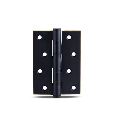 Luxury Door Hing Thicken 4 5 inch Wooden Retro Monolithic Modern American Mute Black Retro Brass Wooden Door: black copper / 5inch