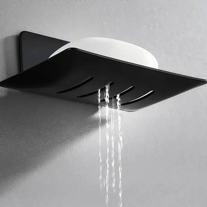 Baokemo Edelstahl Badezimmer Dusche Aufbewahrung Seifenschale Netzregal Seifenschalen Wandmontage Abfluss Seifenschale Kasten 1 Stk