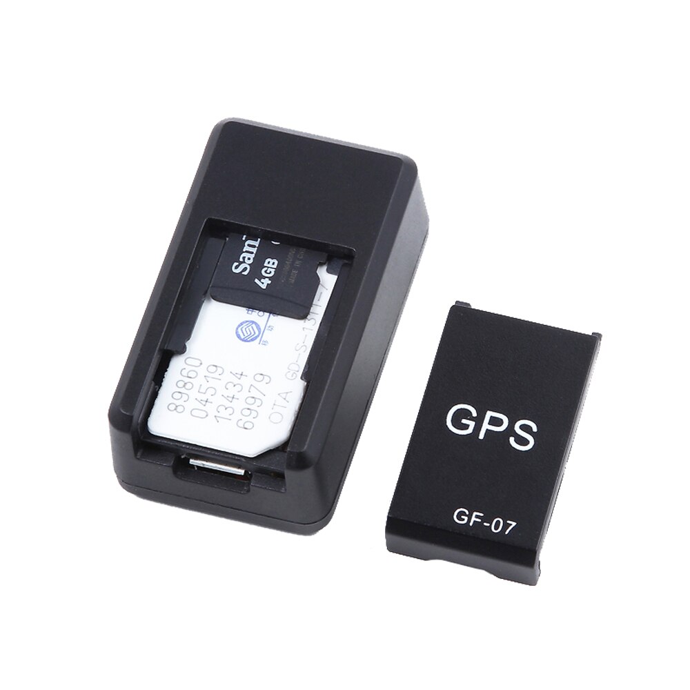 Gf -07 mini gps miniature tracker locator positionering fjernlyttende stemmestyring tilbagekald optagelse anti-lost enhed