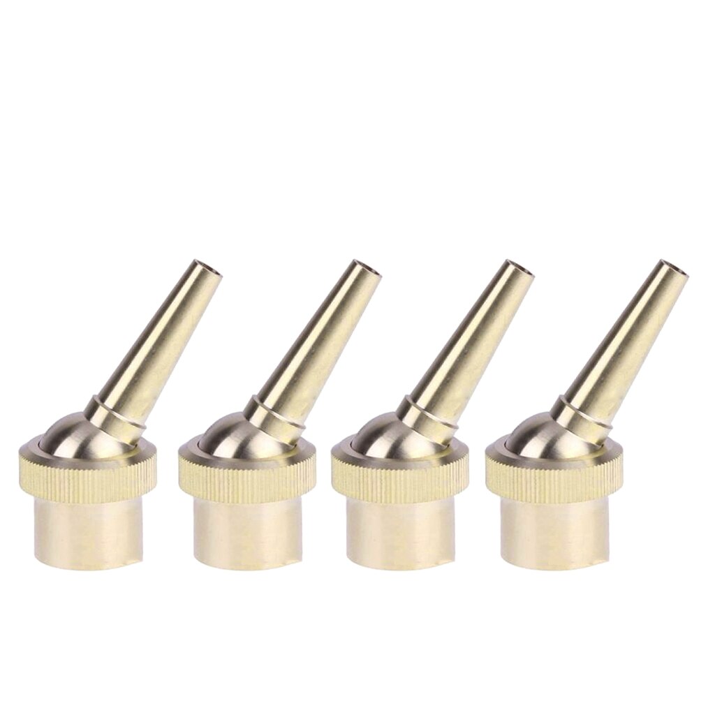 4x 1/2 "DN15 ugello fontana spruzzatore testa di spruzzo d'acqua ottone di forma diritta