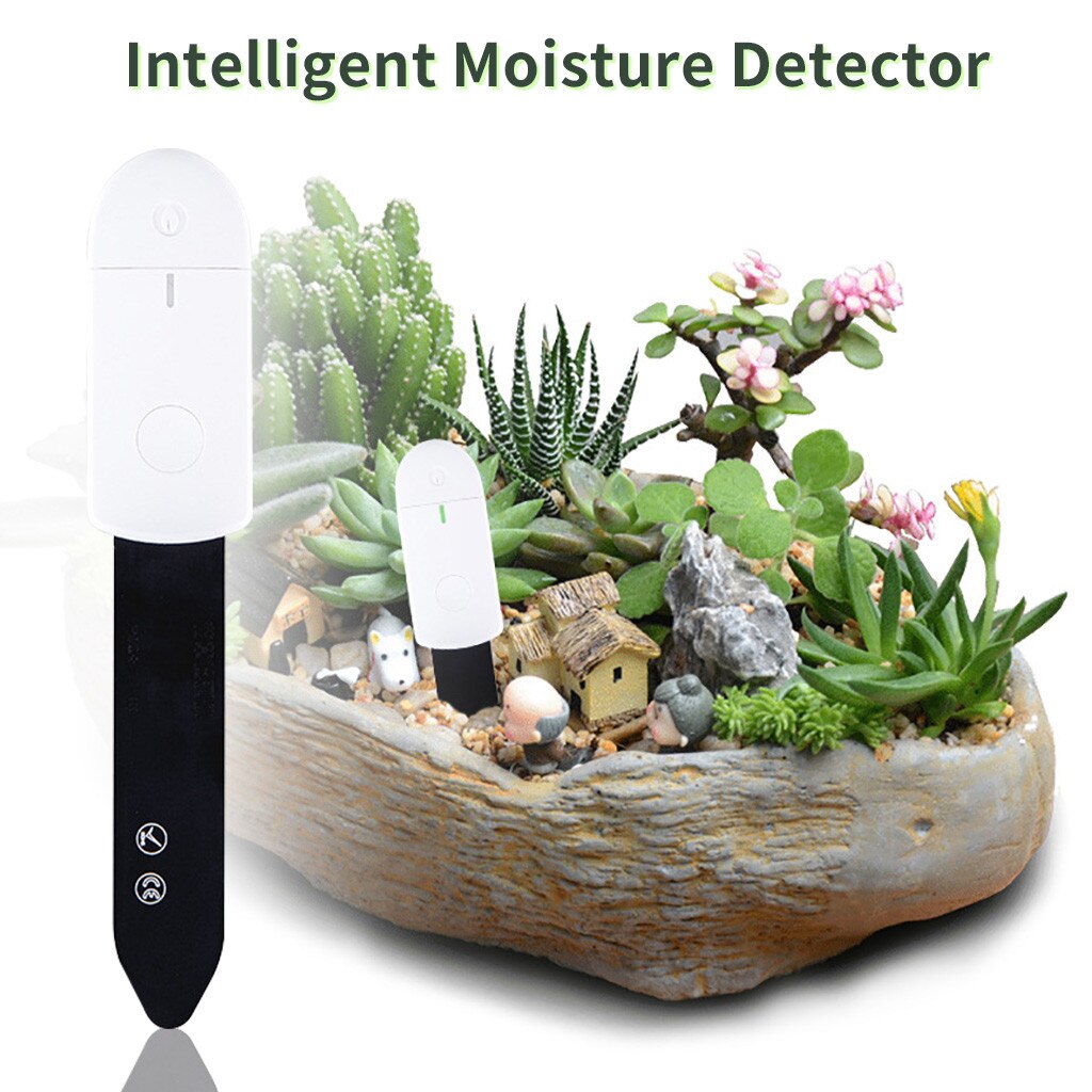 Intelligente di Acqua Del Suolo Misuratore di Umidità Acidità di Umidità Luce Del Sole di Prova di Luce Giardino Piante Fiori Umido Tester Strumento di Prova