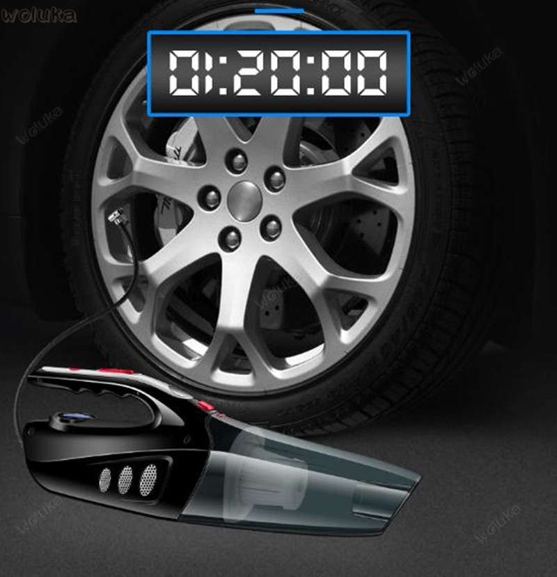 Car vacuum cleaner tire inflatable car air pump powerful special car home high power four in one car CD50 Q04