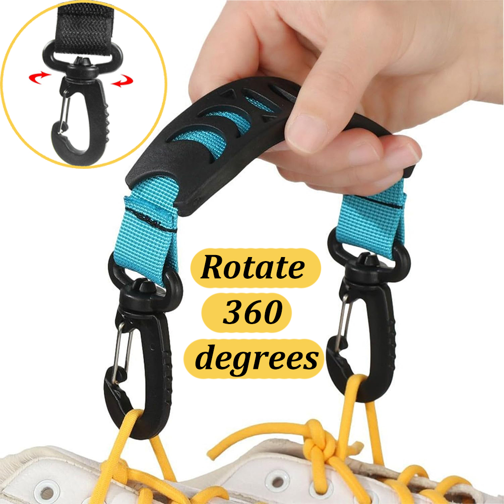 Rulleskøjtesko håndløfter hængende spænde skøjteskoholder krog bæltebæreværktøj til rulleskøjtesko