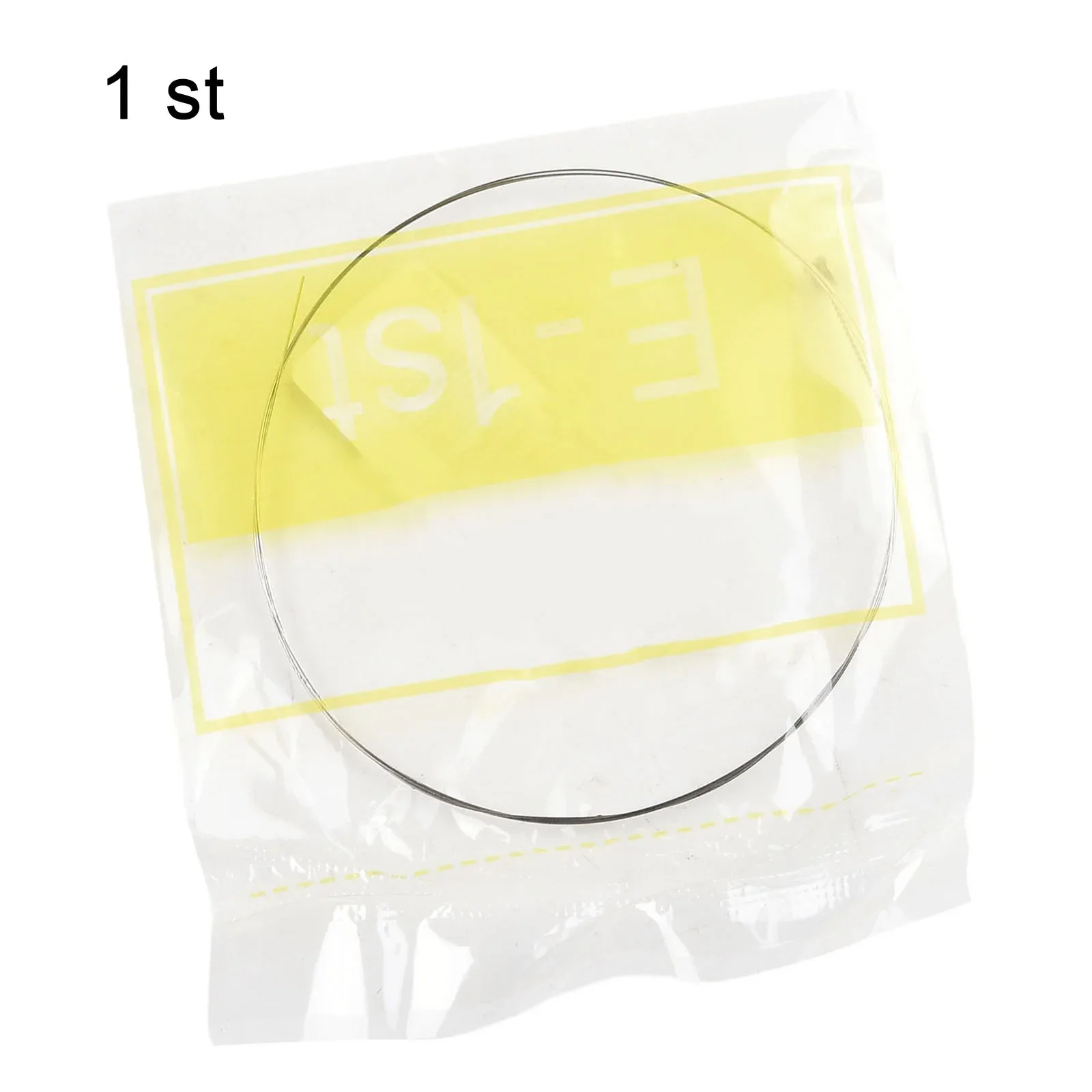 1 pièces pour cordes de guitare E-1st/B-2nd/G-3rd/D-4th/A-5th/E-6th. Remplacement du revêtement antirouille propriétaire, noyau en acier, Instrument de musique: WHITE