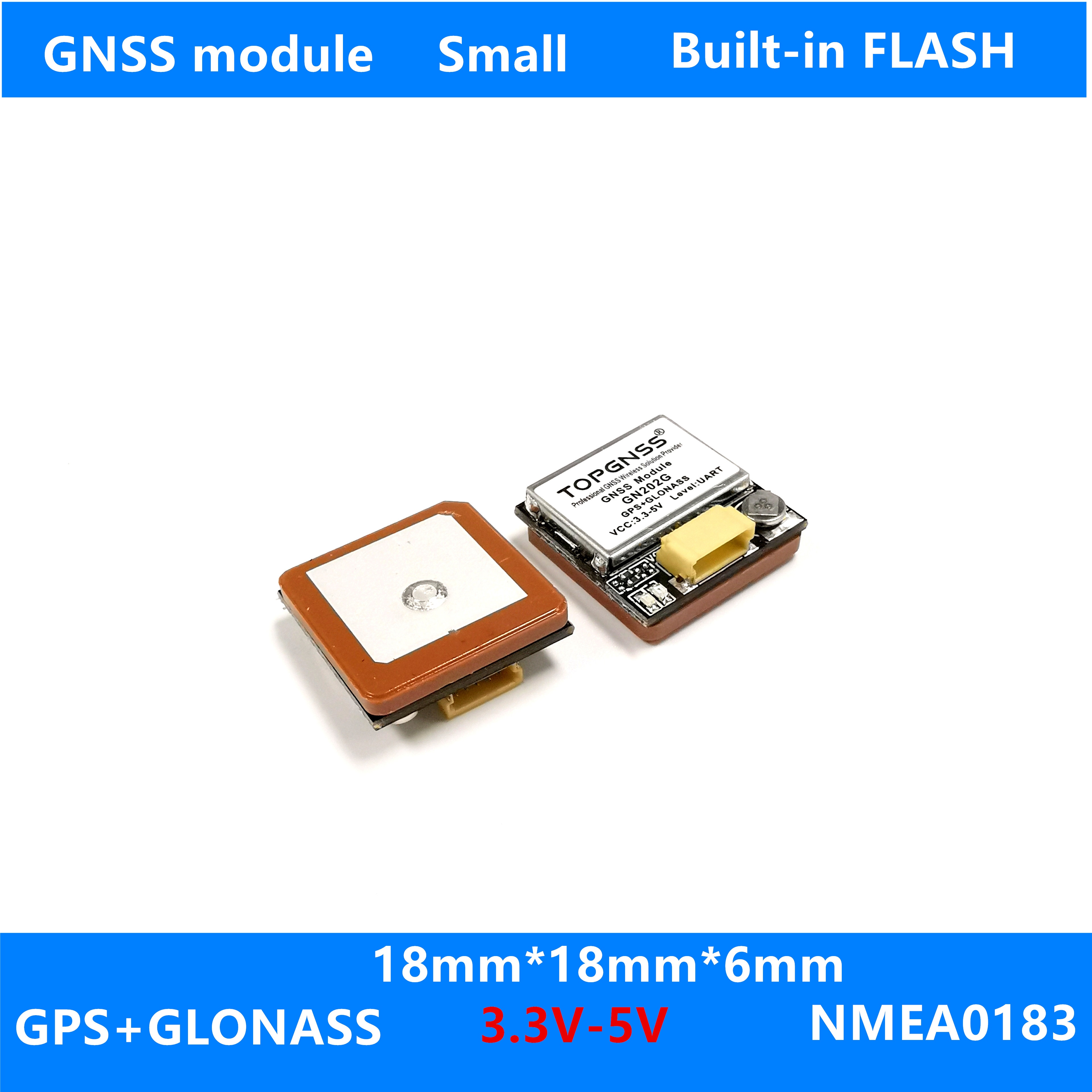GN G NMEA TTL UART GNSS Module GPS GLONASS Dual GPS Module Built In FLASH V V UAV