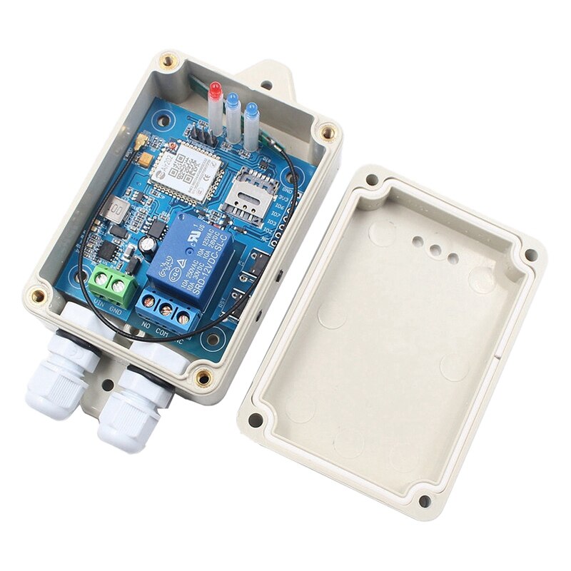 Gprs Rgprs Afstandsbediening Schakelaar Module DC12V Iot Smart Afstandsbediening Schakelaar Smart Home Pomp Controller Module