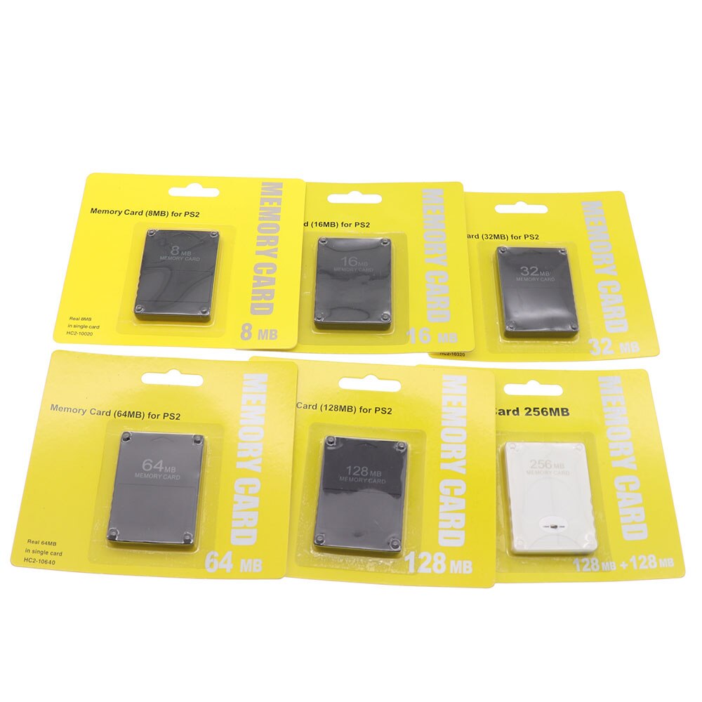 Memory Card For PS2 for Playstation 2 8MB 16MB 32MB 64MB 128MB Memory Card Save Game Data Stick