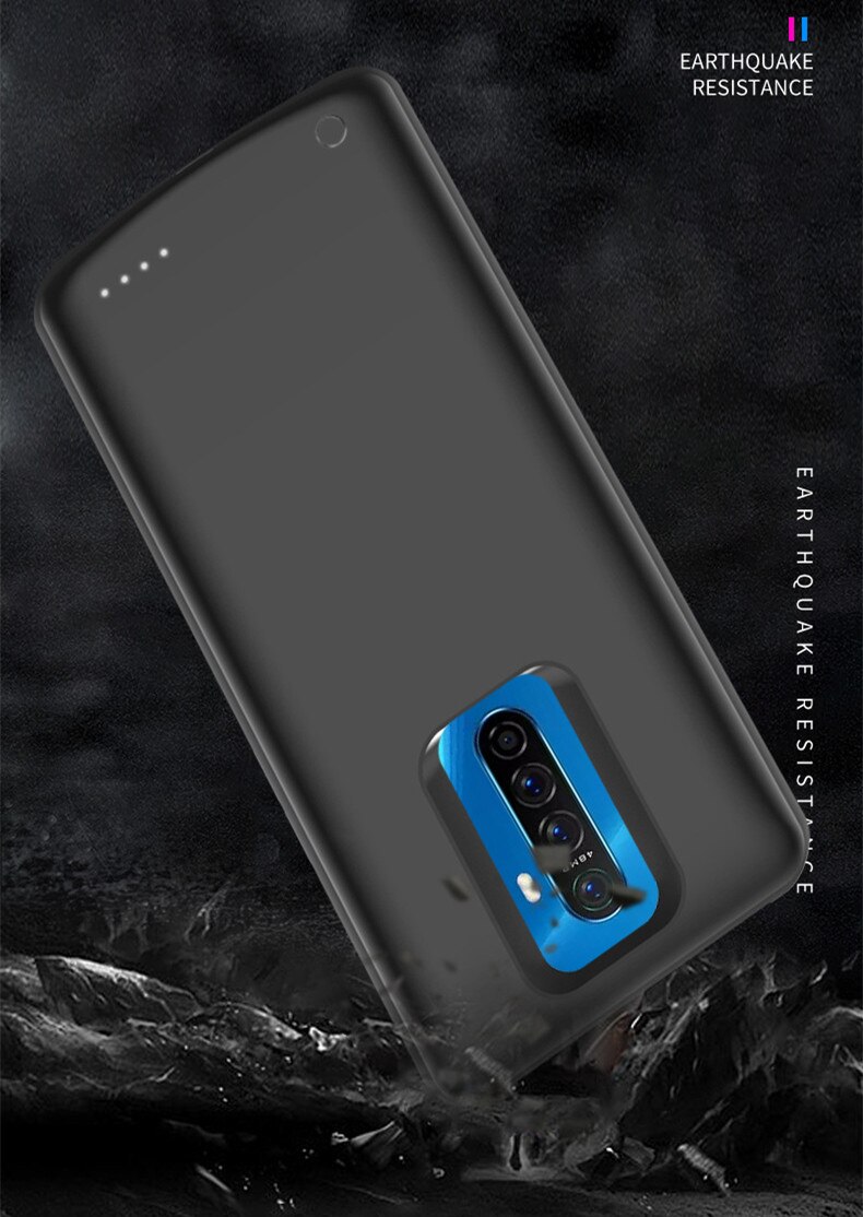 Custodie per caricabatterie da 6800mAh per OPPO Reno 2Z custodia per batteria coperchio della banca di alimentazione di backup per OPPO Realme X2 pro