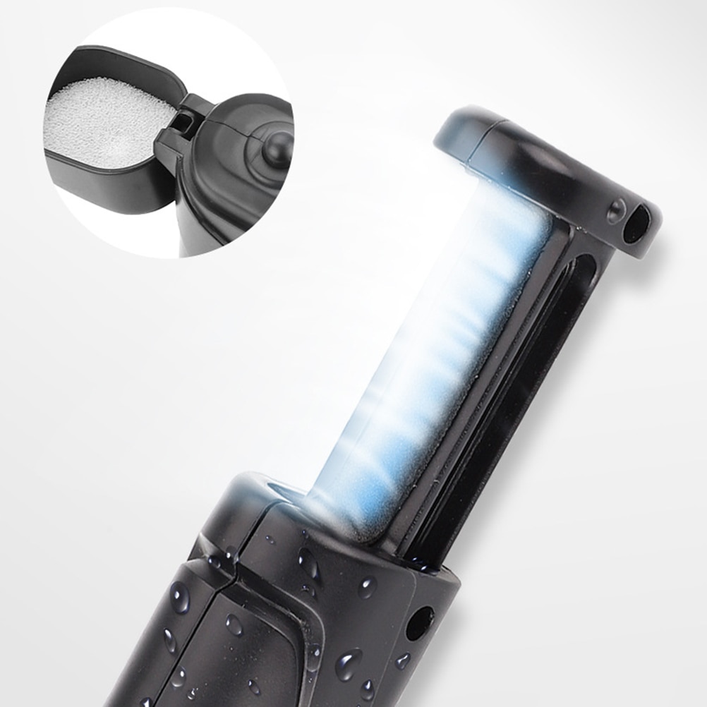 2PCS No Contact Elevator Button Tool Door Opening Clamp Push Elevator Button Door Handle Touch Tool ABS Practical Tool (Black)