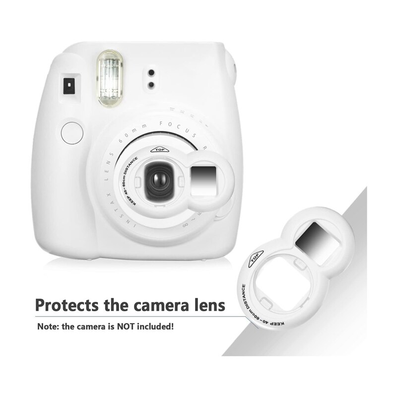 Kit de accesorios para Fujifilm Instax Mini 8 / 8S: caja/álbum/lente de Selfie/filtro de Color/Marco de mesa/Marco de pared colgante/D
