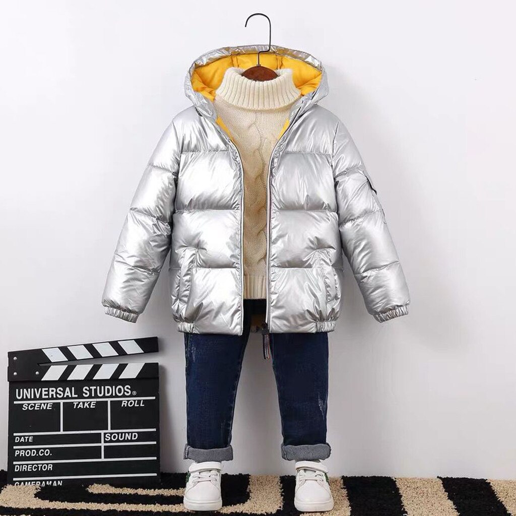 Winter Peuter Infant Kids Baby Grils Jongens Parka Lange Mouwen Hooded Outdoor Waterdichte Jas Down Jas Overjas Uitloper # G4