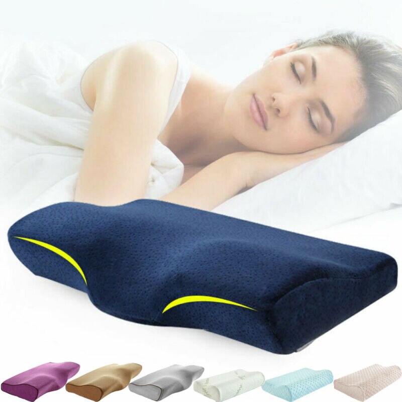 Memory Foam Pillow Contour Memory Foam Pillow Neck Back Support Orthopaedic Firm Head My Pillows Room Pillow