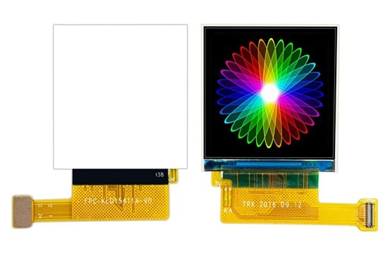 Ips 1.54 polegada 24pin 262k spi tft lcd tela st7789 drive ic 240 (rgb) * 240 tela de exibição relógio inteligente