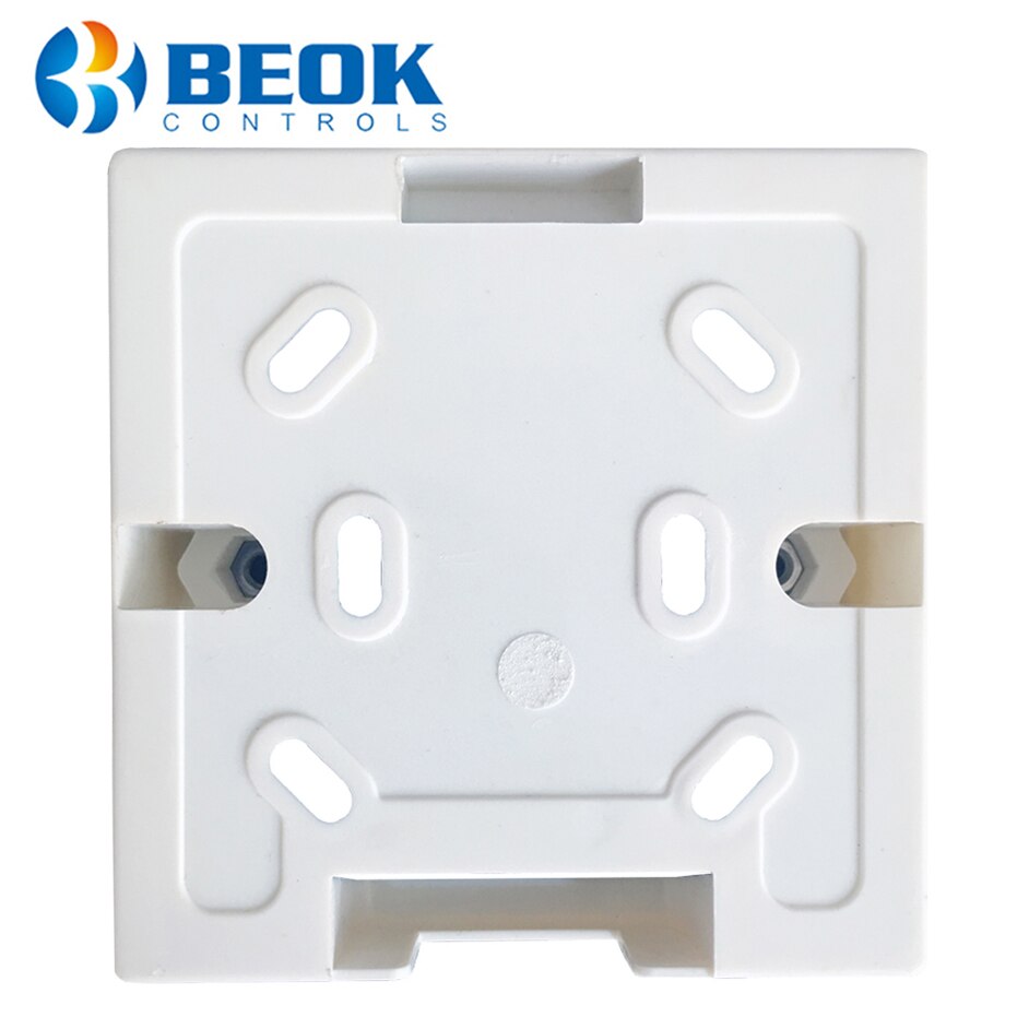 Beok External Mounting Box Junction Box Socket Switch Junction Box Surface Installation Box EU DE White 86mm * 86mm * 33mm