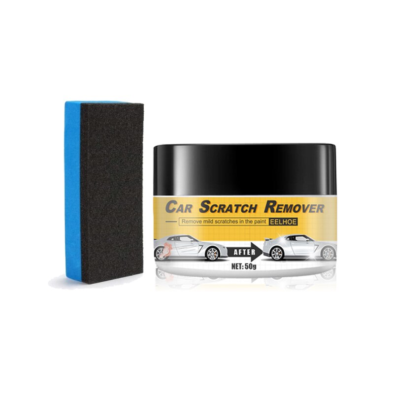 30/50Ml Auto Clear Scratch Remover Set Touch Up Auto Verf Reparatie + Borstel Kit Auto Vloeibare Lederen interieur Voor Thuis Auto Wassen: 50ml