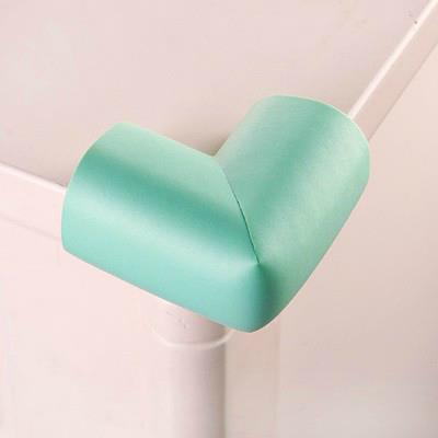 Kinderen Veiligheid Corner Edge Guard Soft Tafel Bureau Bescherming Tafel Beschermende Baby Gewatteerde Hoek Protector CE2070/O: light blue
