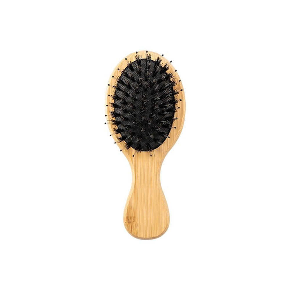 Cepillo de pelo de cerdas suaves para mujer, peines de madera para el cabello, cepillo alisador de desenredar, peine para el cabello, accesorios de peluquero: green