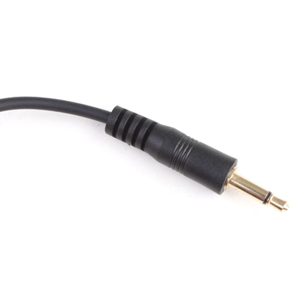 1 Meter Camera Knippert Accessoires 3.5Mm Male Pc Flash Sync Kabel Schroef Lock Voor Trigger Studio Licht