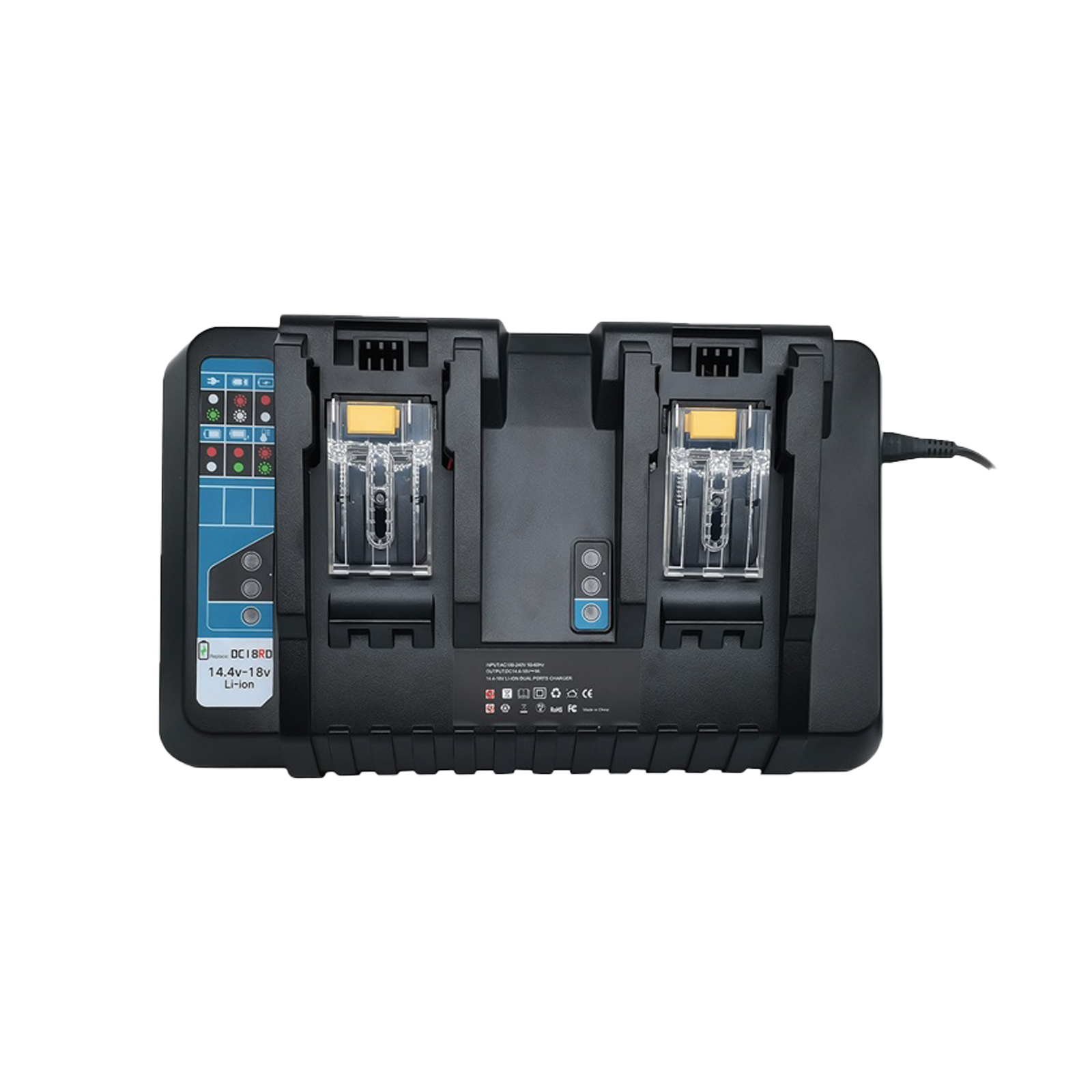 Für Makita 18 V Akku BL1830 BL1815 BL1860 BL1850 BL1840 Schraubendreher Akku & Ladegerät 18 V Ersatz-Akkus für Elektrowerkzeuge.: Rosa