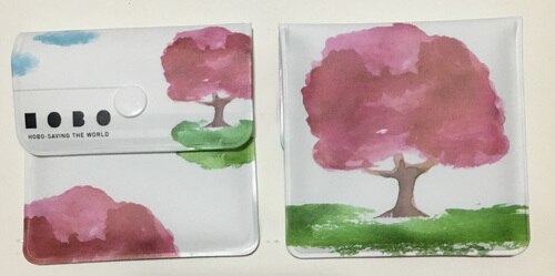 Draagbare Reizen Pocket Asbakken Voor Sigaretten Asbakken Outdoor Auto Brandwerende Pvc Milieuvriendelijke Elep Ash Tas: E