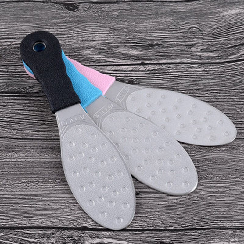 Ran Color Double-Sided Foot File Callus Remover Foot Scrubber Dead Skin Remover Pedicure Foot Exfoliator Callus Eliminator To