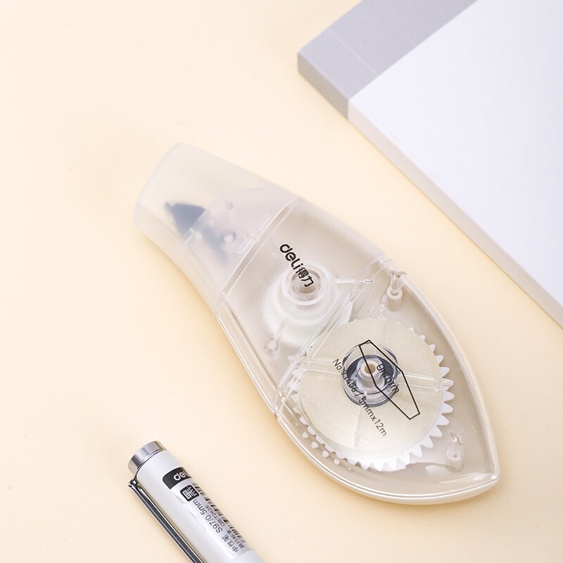 12M Light Yellow Correction Tape Not White Suitable For Light Yellow Paper Modify Mistake Students School Supplies 71456