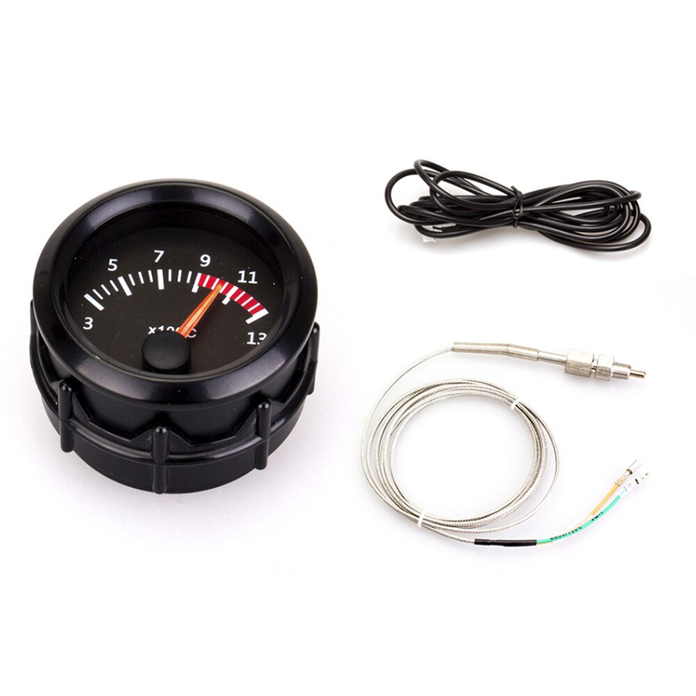 2 "52Mm Auto Gauge Boost/Water Temp/Olie Temp/Olie Druk/Brandstof/Volt gauge/Air Fuel Ratio/Uitlaat Temp Voertuig Meter 12V