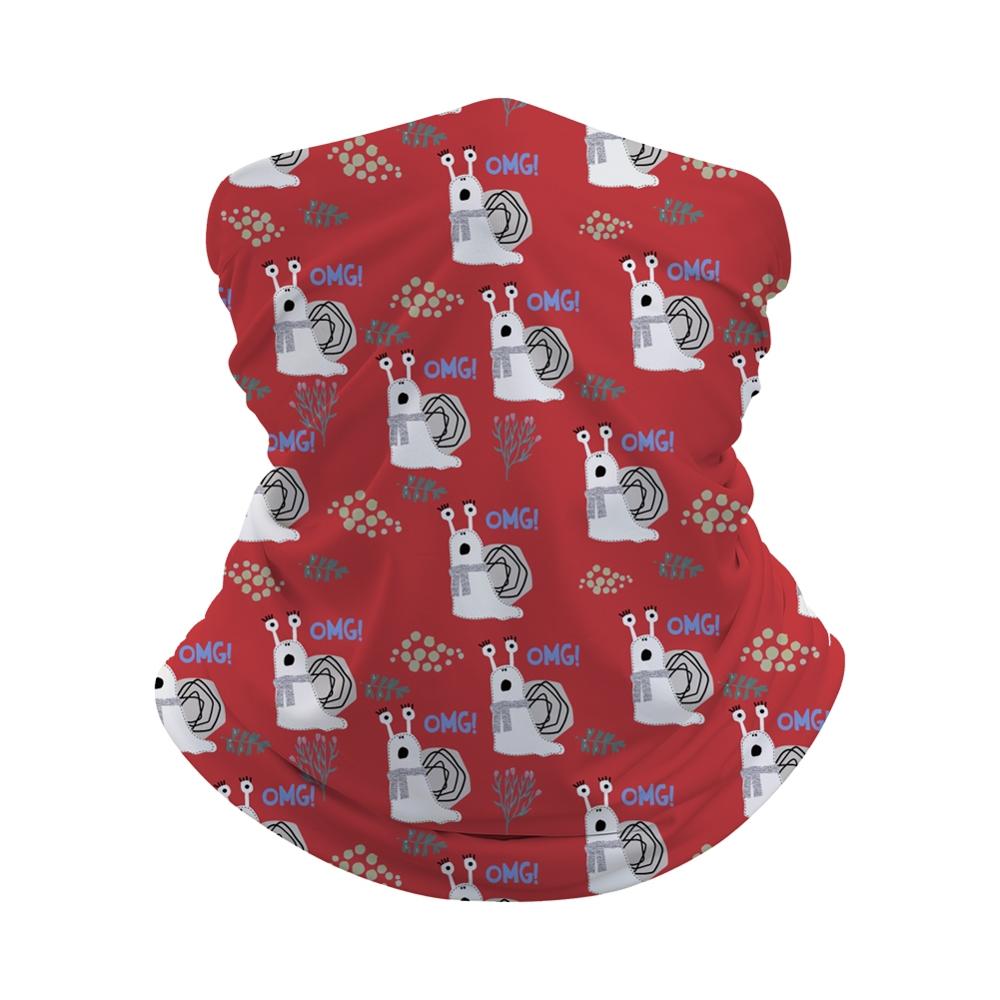 Pinksee barn bandana hals tub huvudduk polyester hals leggings bandana utsida vindtät mask tub halsduk: N