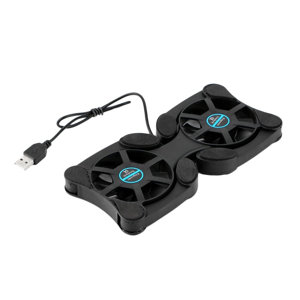 Usb-poort Mini Octopus Notebook Cooler Cooling Pad Folding Coller Fan Cooling Pad Voor 7 "-15" laptop Koeler: Default Title