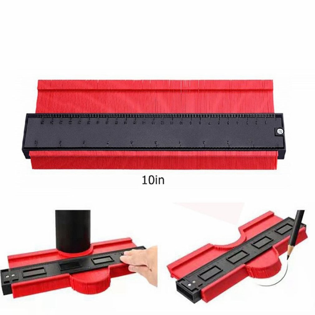 Contour Gauge Profile Tool irregular profile gauge radian ruler profile Radian ruler Shaper Copy ruler