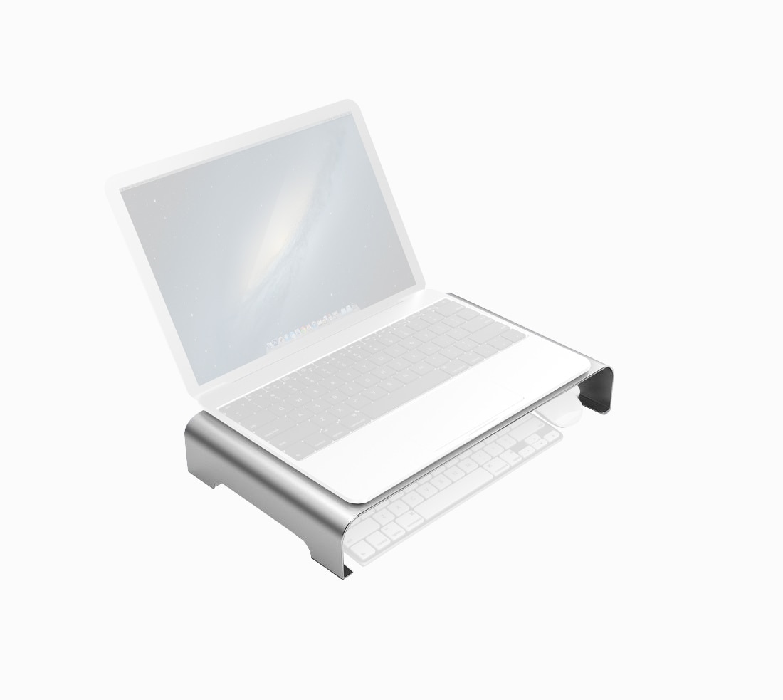 Aluminum Bracket Computer Monitor Stand Holder Display Screen Storage Rack Laptop Heindghtening Mount for Desktop Notebook