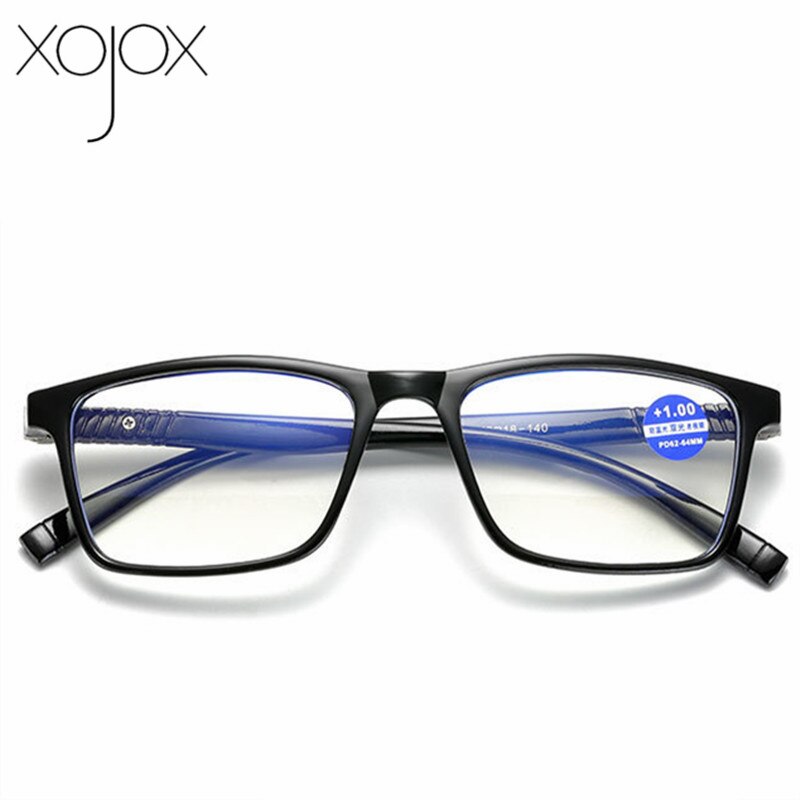 Xojox læsebriller mænd behagelige presbyopi briller kvinder antimodning hyperopi briller diopter  +1.0 1.5 2.0 2.5 3.0 3.5