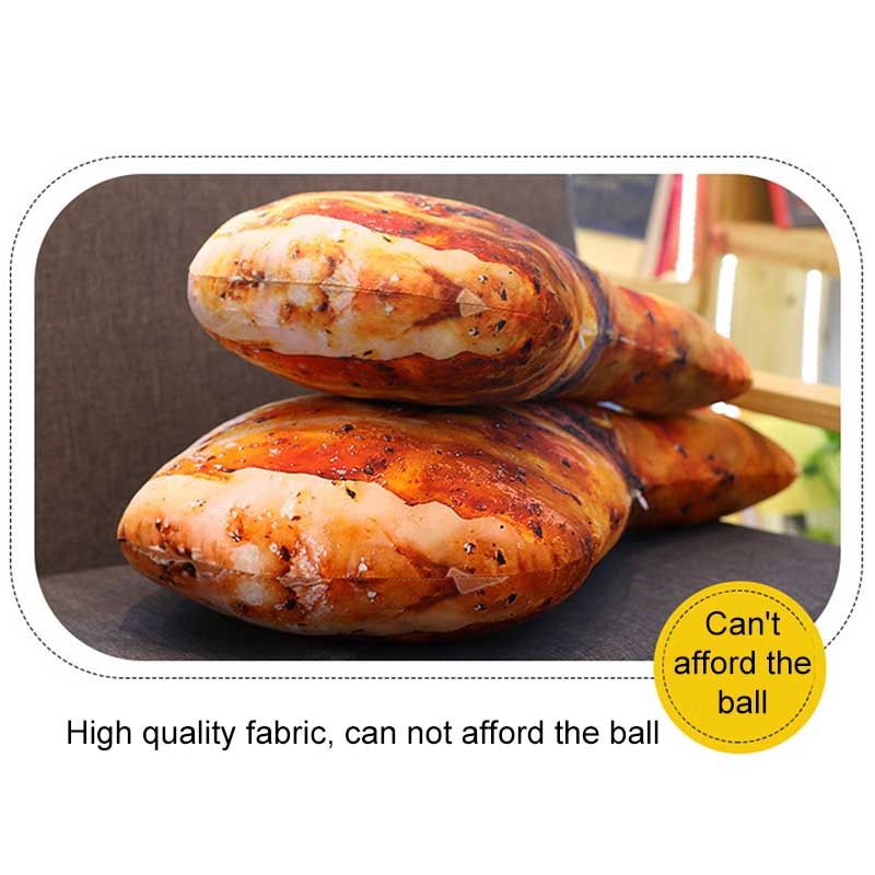 3D Simulation Chicken Leg Pillow Food Plush Toy Throw Pillow Doll DC120
