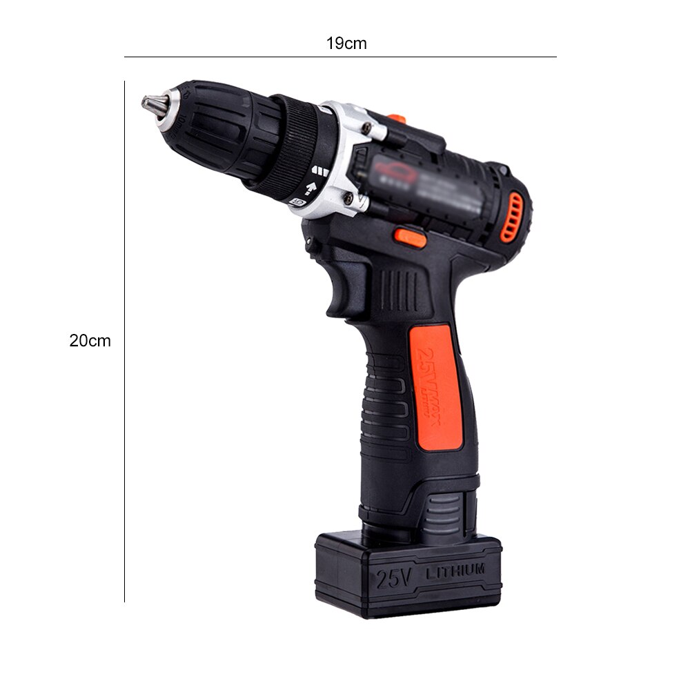 1350rpm Variable Speed Car Buffer Waxer Polisher 25V Cordless Drill/Driver Kit with Light Rechargeable for Car Furniture Beauty
