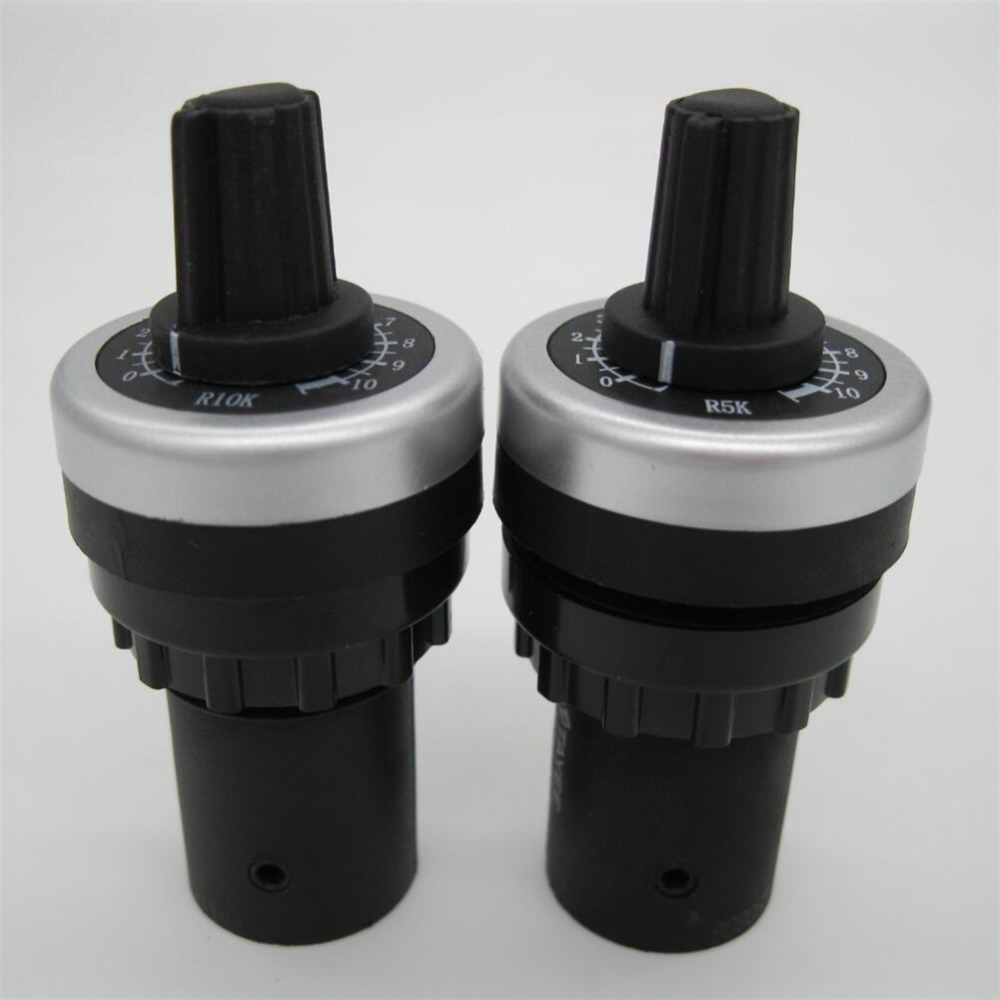 Pot potentiomètre rotatif convertisseur régulateur pour variateur de fréquence LA42DWQ-22 de vitesse Variable 10 K ohm 22mm diamètre 10 K