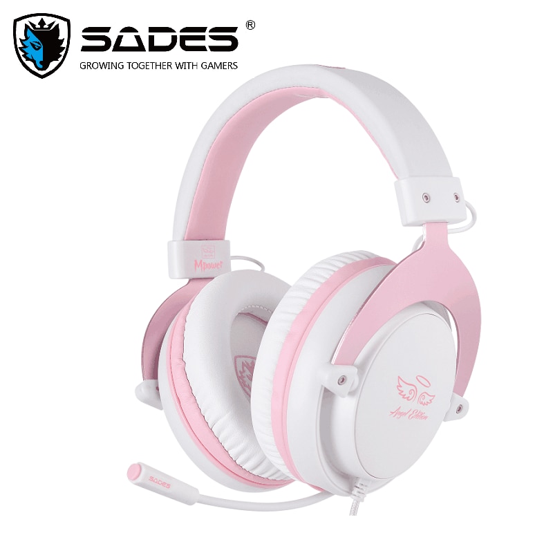 SADES Gaming Headset Hoofdtelefoon 3.5mm Mpower Voor PC/Laptop/PS4/Xbox One ) /mobiele/VR/Nintendo Switch