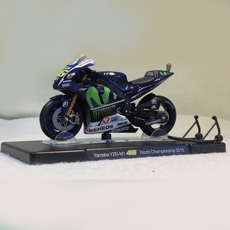 LEO 1:18 46 # Limited Collector Rossi Motorcycle Model Series Apulia Yamaha Honda Motorcycle Toys Best Birthday