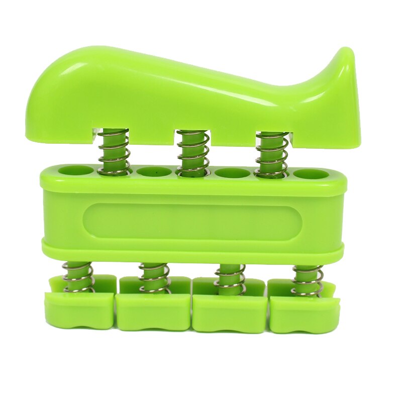 Guitar Finger Exerciser Grip Power Trainer Hand Gripper for Guitars Bass Piano: Green