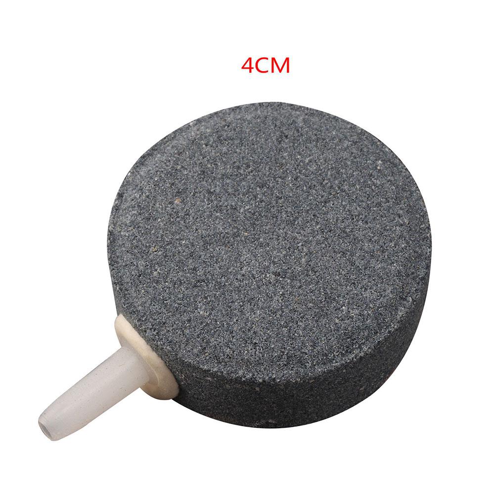 Aquário ornamento bolha de ar pedra difusor atomizador tubo bomba de oxigênio para tanque de peixes aerador hidropônico acessórios do aquário: 4cm without edging