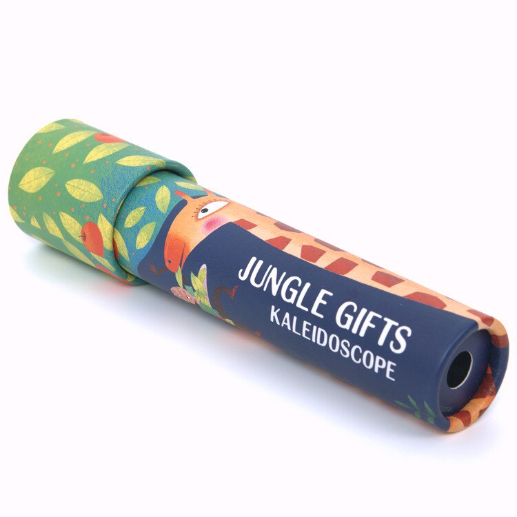 Mideer Kinderen rotatie caleidoscoop Verscheidenheid Prisma Kleurrijke Wereld Educatief Voorschoolse Wetenschap Speelgoed: Rood